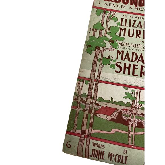 Put Your Arms Around Me Honey Sheet Music Junie McCree Albert VonTilzer - Picture 7 of 9